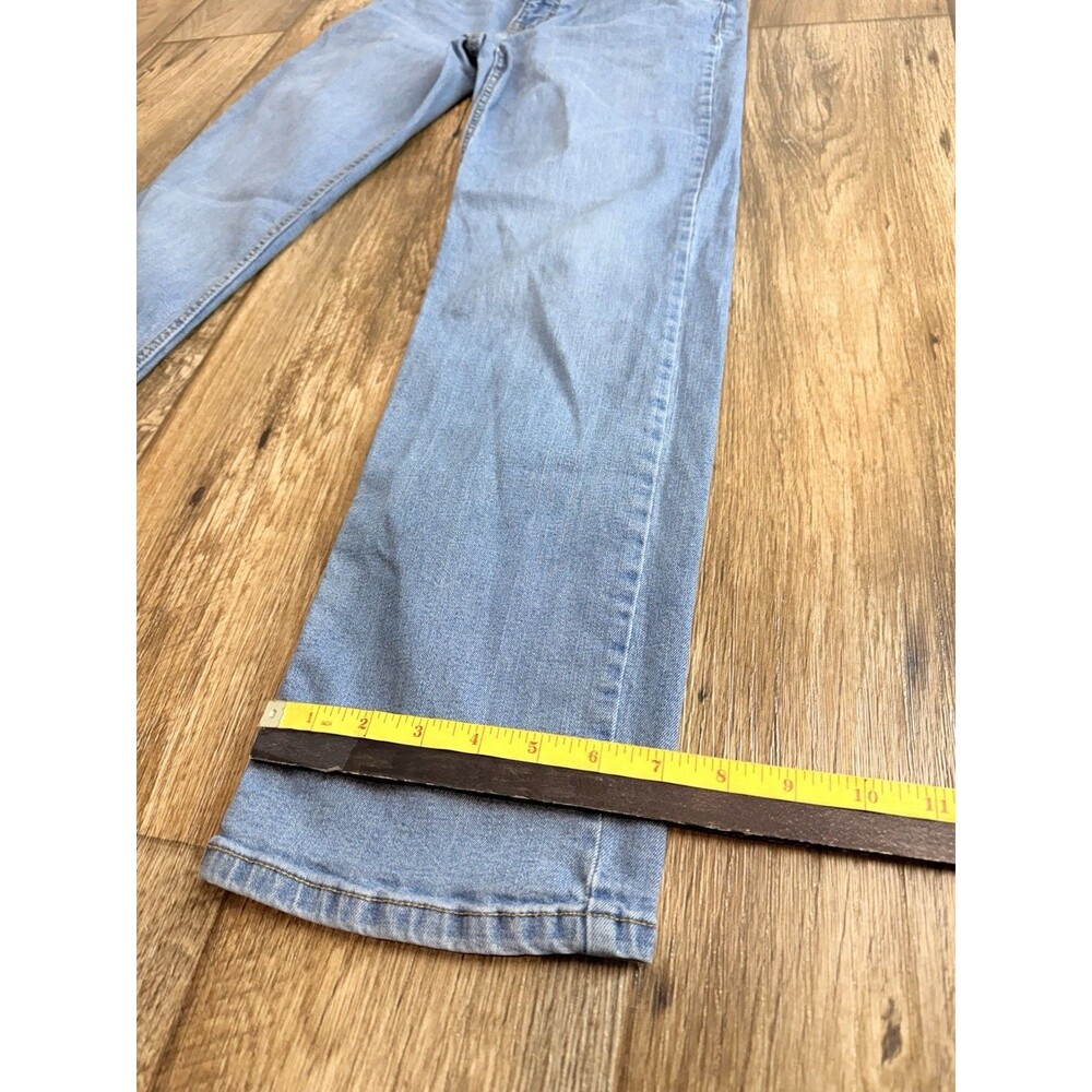 Arizona Jean Co Advance Flex 360° Relaxed Straight Stretch Jeans Blue Denim 16R - Picture 10 of 12